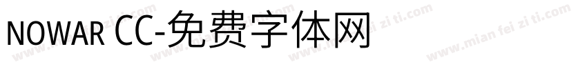 nowar CC字体转换